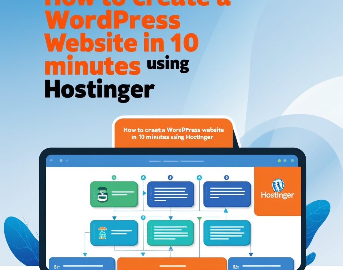 How to Create a WordPress Website in 10 Minutes Using Hostinger