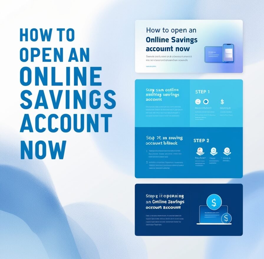 How to Open an Online Savings Account Now